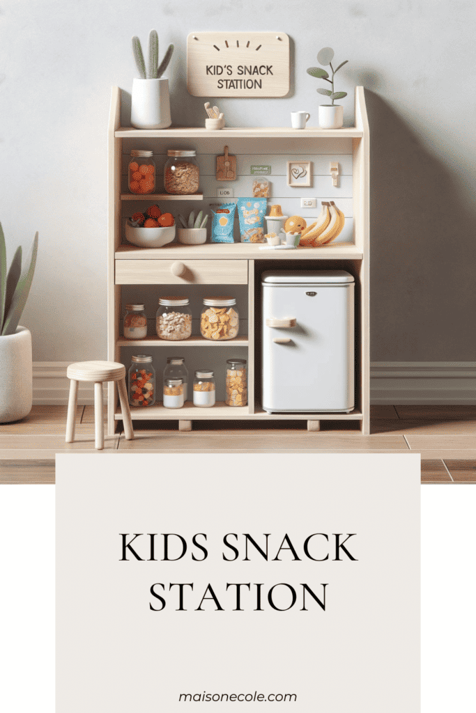 kids snack station