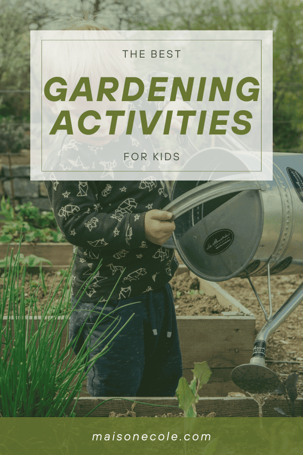 hands-on gardening activities