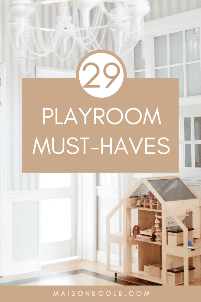 playroom organization 