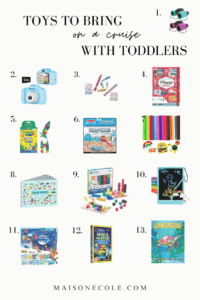 top toys to pack for a fun family cruise with toddlers