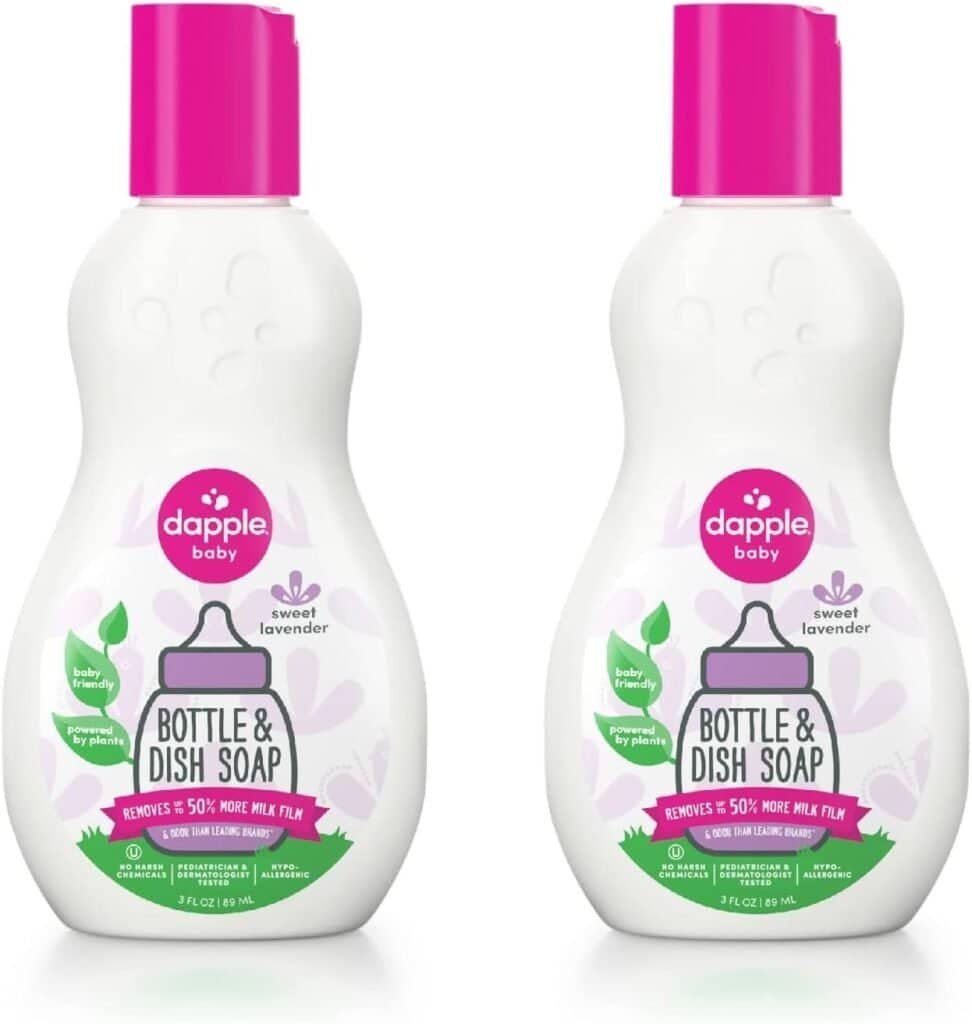 travel dish soap for baby bottles